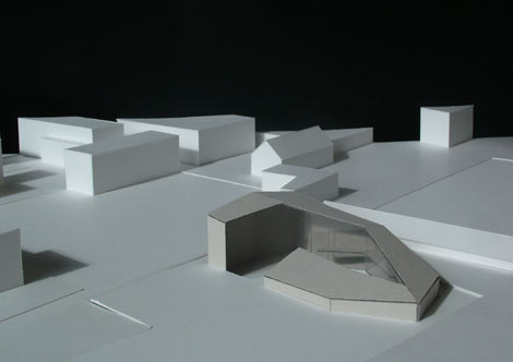 1. Preis beim Architekturwettbewerb für den Bau einer Kletterhalle in Bruneck (Bz)
