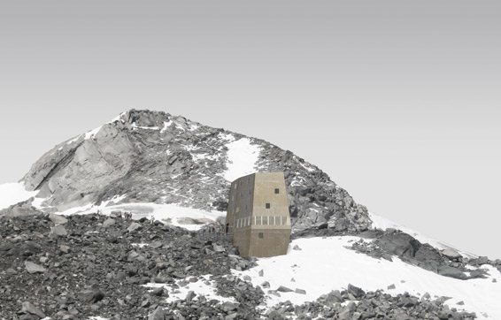 Abbruch und Wiederaufbau der Schwarzensteinhütte (Bz), 2012